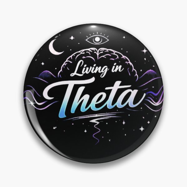 Item preview, Living in Theta – The Creative Flow designed and sold by SQUEEZIN.