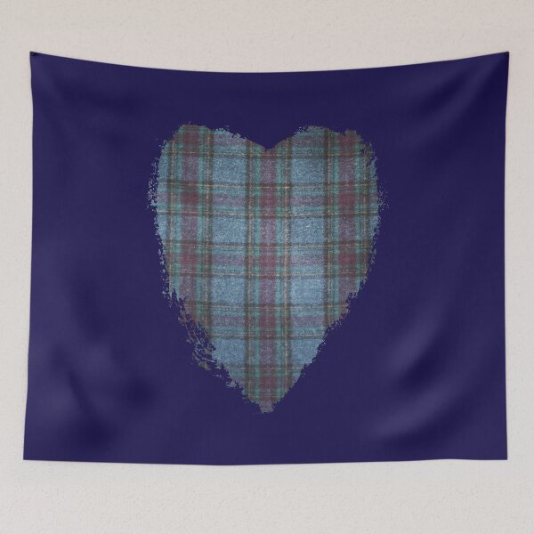 Item preview, Loch Side Tartan Heart designed and sold by Murph's Images.