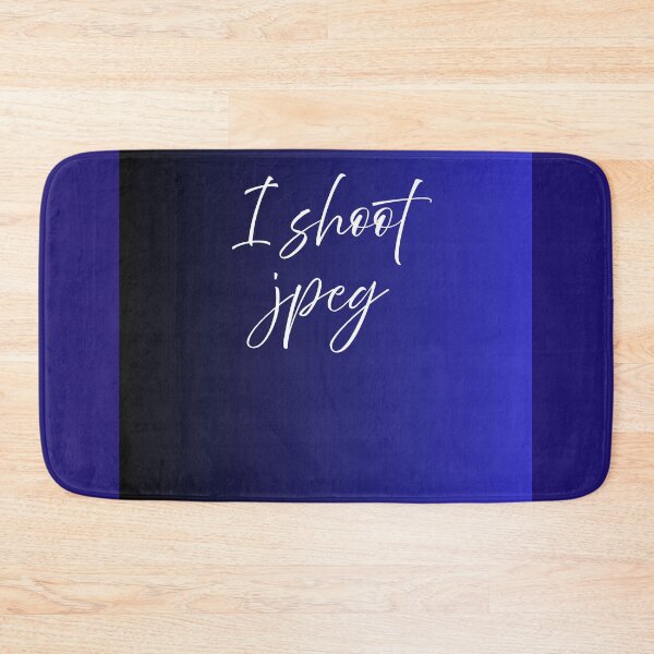Item preview, I Shoot JPEG Minimal Photography Quote Design designed and sold by onubi.