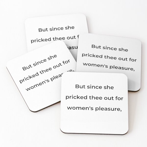 Aperçu de l'œuvre « Mais puisqu'elle t'a offert au plaisir des femmes », - impression en noir créée et vendue par ariksworld.