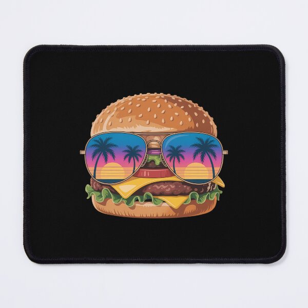 Item preview, CoBurger Art Summer Sunglasses Hamburger Cheeseburger  designed and sold by IdunayaStore.