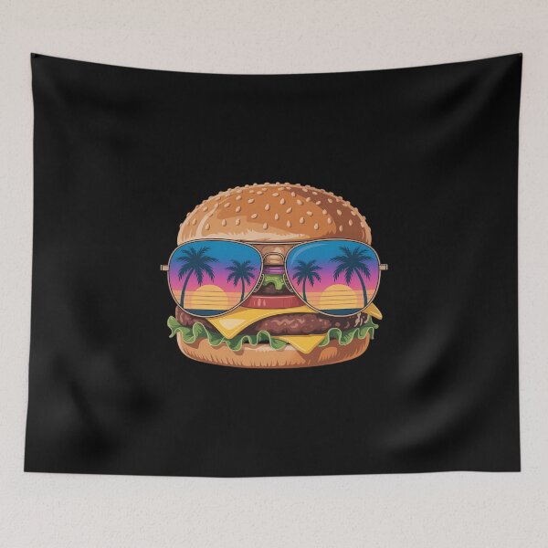 Artikelvorschau, CoBurger Art Sommersonnenbrille Hamburger Cheeseburger entworfen und verkauft von IdunayaStore.
