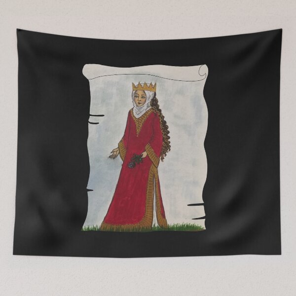 Item preview, Medieval lady with beggar and thistle designed and sold by creaphyl28.