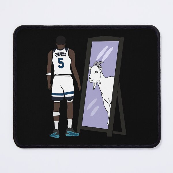 Item preview, Anthony Edwards Mirror GOAT  designed and sold by KARFAL.