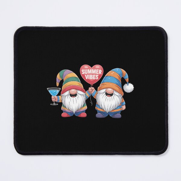Item preview, Cute Beach Gnomes With Heart Balloons And Summer Vibes designed and sold by IdunayaStore.