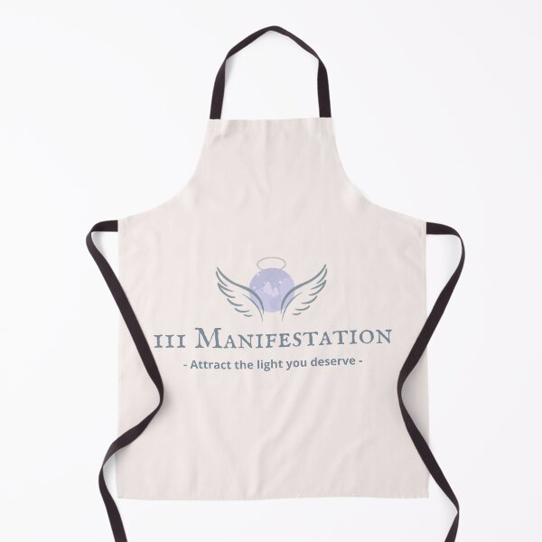 Item preview, III Manifestation Number – Attract the light you deserve Spiritual Typography Design designed and sold by CosmicQuietLab.
