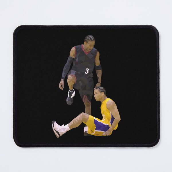 Item preview, Allen Iverson Steps Over Tyronn Lue Low Poly designed and sold by KARFAL.