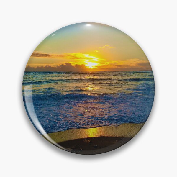 Item preview, Soft Sunset, Ocean designed and sold by Hoppípolla Lass.
