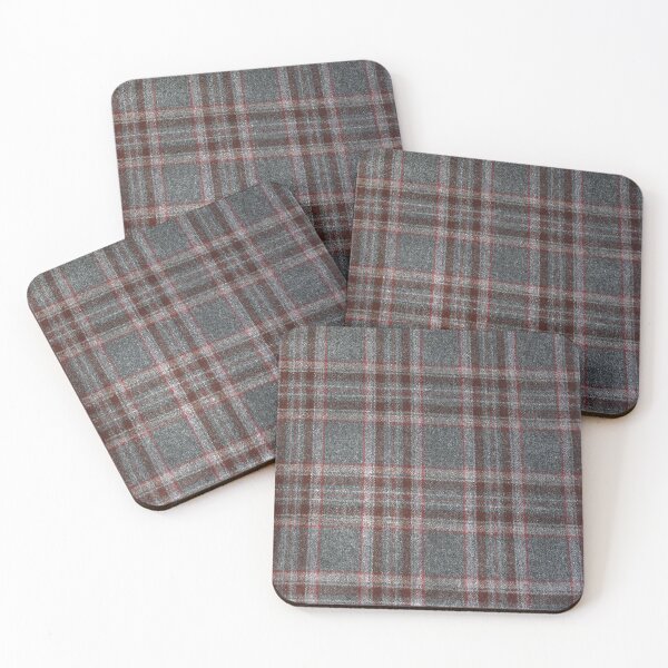 Item preview, Grey and Red Tartan designed and sold by Murph's Images.
