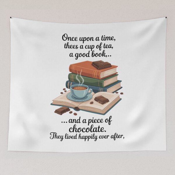 Item preview, Once upon a time there was a cup of tea a good book designed and sold by EllenJast.