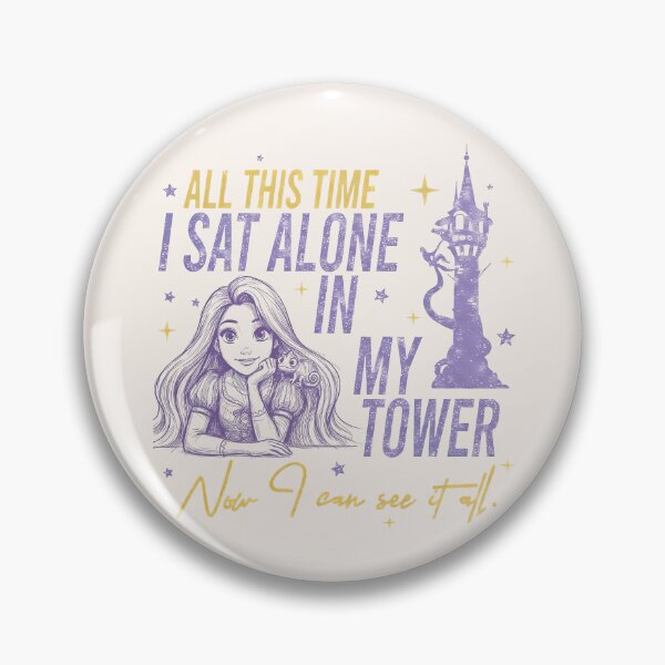 Item preview, Lonely Princess Tower Quote Fantasy Girl Dreamy Aesthetic Classic T Shirt designed and sold by thudoando.