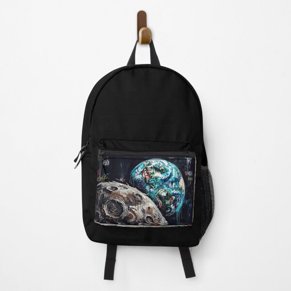 Item preview, Urban Earthrise | Neo-Expressionist Lunar Graffiti | Street Art Space Study designed and sold by SergioMiklos.