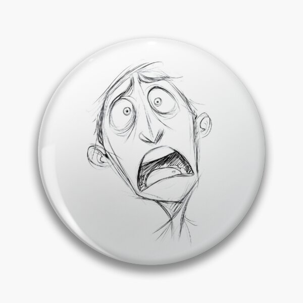 Item preview, Face of Fear designed and sold by Retro Whimsy.