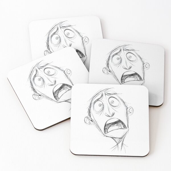 Item preview, Face of Fear designed and sold by Retro Whimsy.