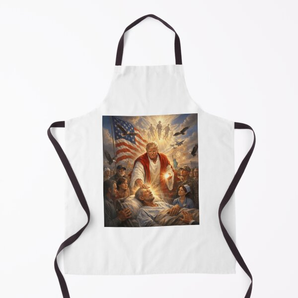 Item preview, trump as jesus graphic trump patriotic us flag eagle gifts designed and sold by 3INEKMIZAN.