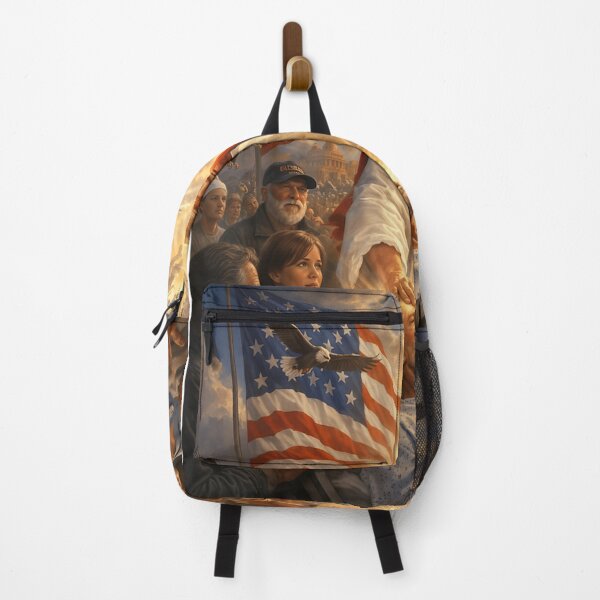 Item preview, trump as jesus graphic trump patriotic us flag eagle gifts designed and sold by 3INEKMIZAN.
