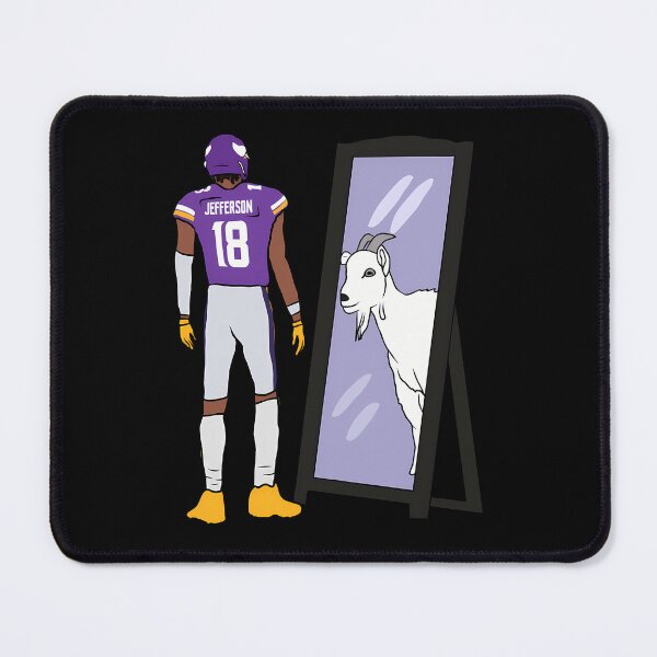Item preview, Justin Jefferson Mirror GOAT designed and sold by aeopard.