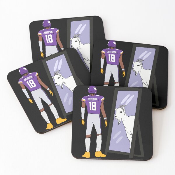 Item preview, Justin Jefferson Mirror GOAT  designed and sold by aeopard.