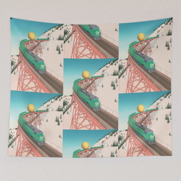 Item preview, Surreal Minimalist Art Inspired by Guy Billout, Conceptual Illustration Style designed and sold by Bondira-Spono.