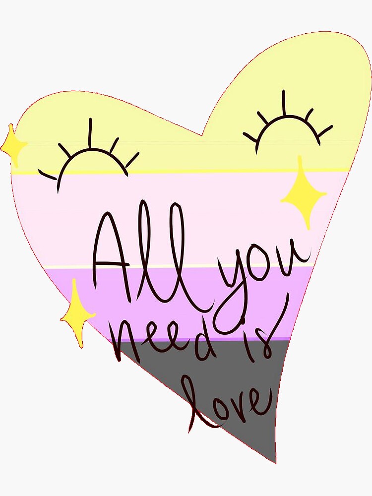 All you need is love (rainbow flag) Greeting Card for Sale by averysart