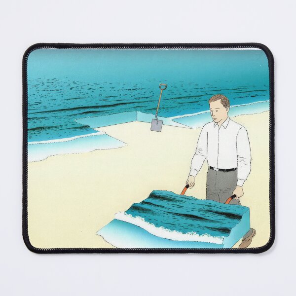 Item preview, Surreal Minimalist Art Inspired by Guy Billout, Conceptual Illustration Style designed and sold by Bondira-Spono.