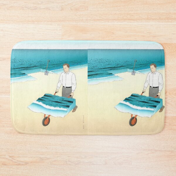 Item preview, Surreal Minimalist Art Inspired by Guy Billout, Conceptual Illustration Style designed and sold by Bondira-Spono.