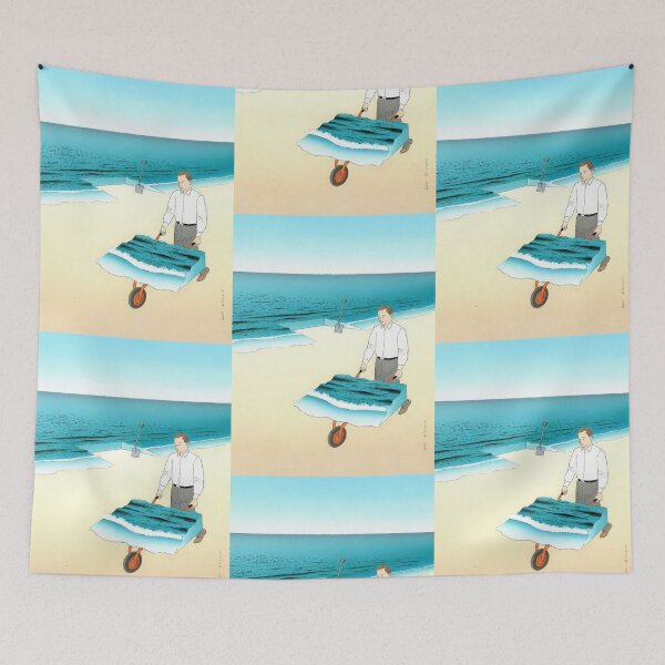 Item preview, Surreal Minimalist Art Inspired by Guy Billout, Conceptual Illustration Style designed and sold by Bondira-Spono.