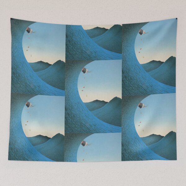 Item preview, Surreal Minimalist Art Inspired by Guy Billout, Conceptual Illustration Style designed and sold by Bondira-Spono.