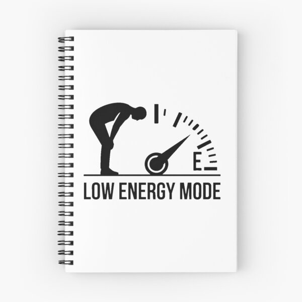 Item preview, Low Energy Mode Minimal Meme Design designed and sold by YounexxART.