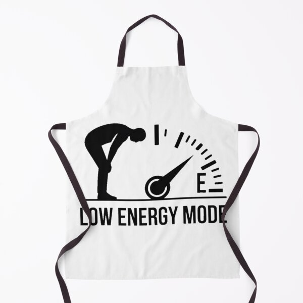 Item preview, Low Energy Mode Minimal Meme Design designed and sold by YounexxART.