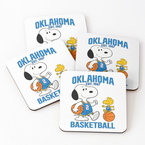 Aperçu de l'œuvre Snoopy et Woodstock du Thunder d'Oklahoma City créée et vendue par JonathalIngham.