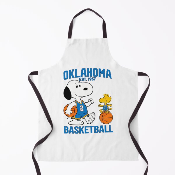 Item preview, Snoopy And Woodstock Oklahoma City Thunder designed and sold by JonathalIngham.