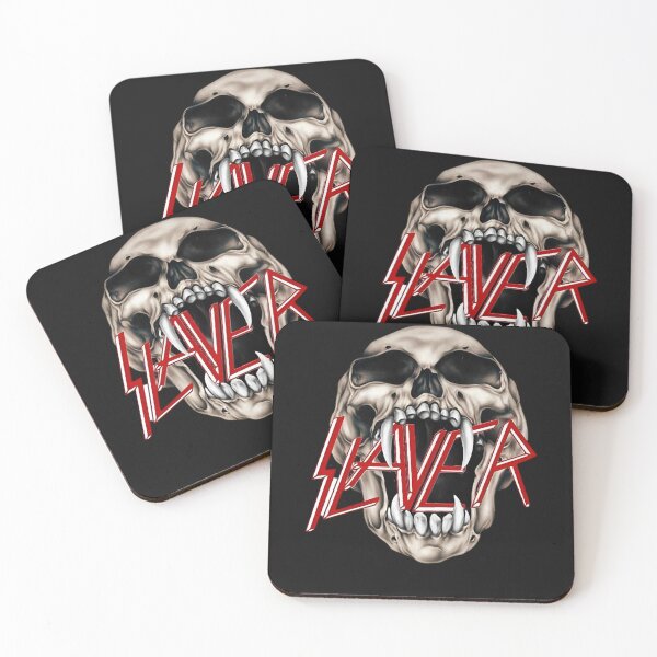 Item preview, Slayer Metal Skull Design - Vampire Fangs Thrash Style designed and sold by shopmamabite.