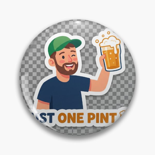 Item preview, Just one pint designed and sold by Maxinns.