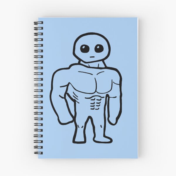 Item preview, Yippee! Cute Sad Muscular Creature Meme designed and sold by PickledjoArt.