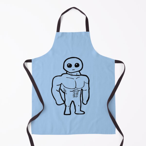 Item preview, Yippee! Cute Sad Muscular Creature Meme designed and sold by PickledjoArt.