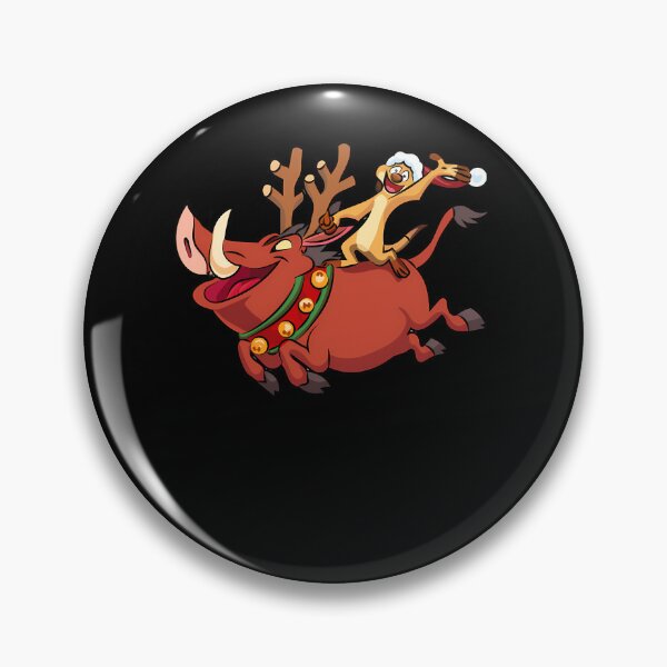 Item preview, The Lion King Timon And Pumbaa Christmas designed and sold by nilay1943.