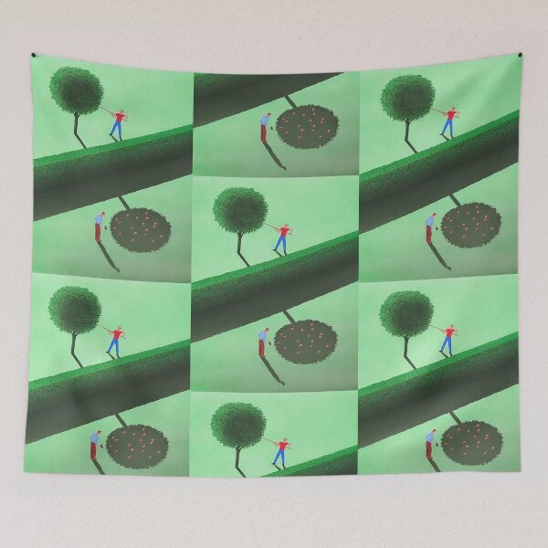 Item preview, Surreal Minimalist Art Inspired by Guy Billout, Conceptual Illustration Style designed and sold by Bondira-Spono.