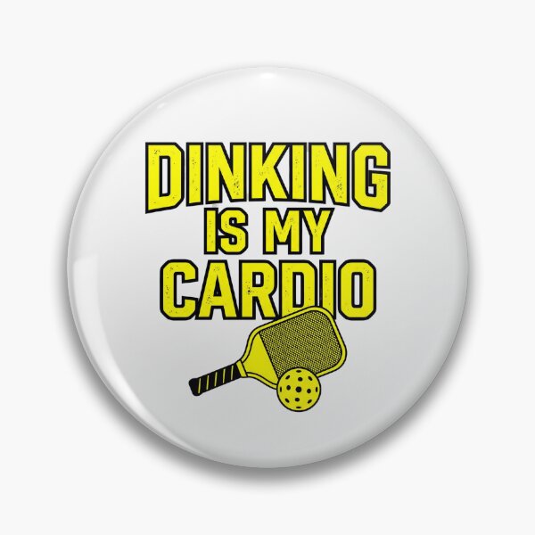 Item preview, Dinking Is My Cardio Funny Pickleball Player Humor T-Shirt designed and sold by Egyptian king ⭐⭐⭐⭐⭐.