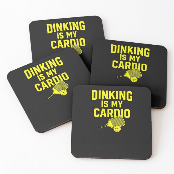 Item preview, Dinking Is My Cardio Funny Pickleball Player Humor T-Shirt designed and sold by Egyptian king ⭐⭐⭐⭐⭐.