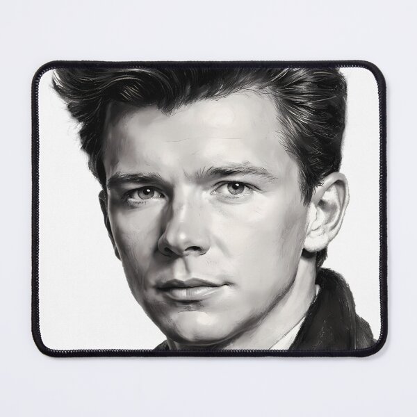 Item preview, Rick Astley designed and sold by MarkColeImaging.