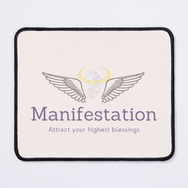 Item preview, III Manifestation Number – Attract your highest blessings Spiritual Aesthetic Typography Design designed and sold by CosmicQuietLab.