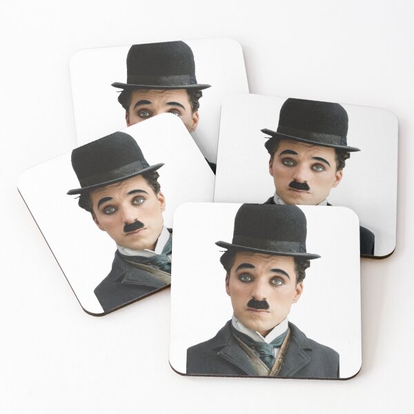 Item preview, Vintage Charlie Chaplin Inspired Portrait – Classic Retro Style Art designed and sold by SajolCanva.