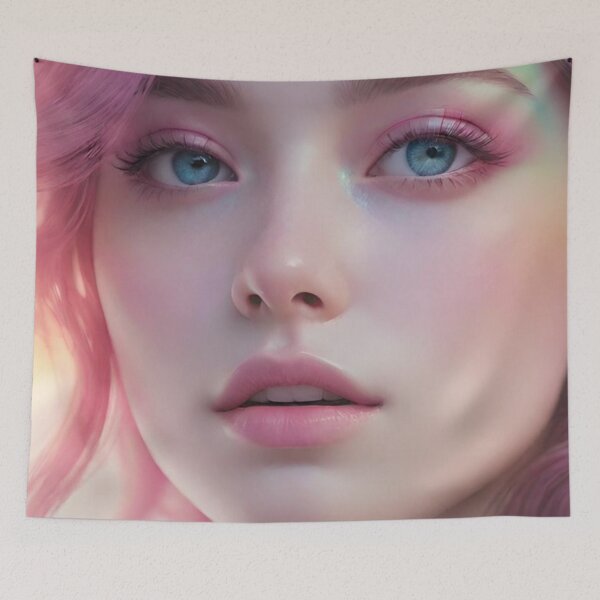 Item preview, Art Potpourri  Hazy Girl Portrait designed and sold by masabo.