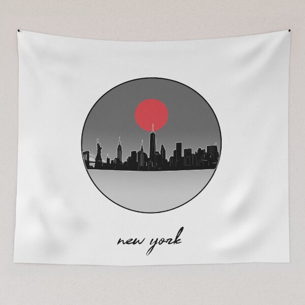 Item preview, new york skyline designed and sold by BekimART.
