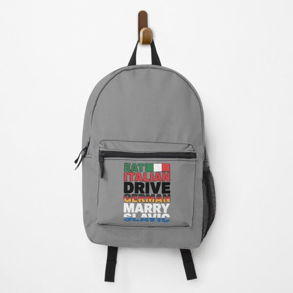 Item preview, Eat Italian Drive German Marry Slavic designed and sold by Millsoft.