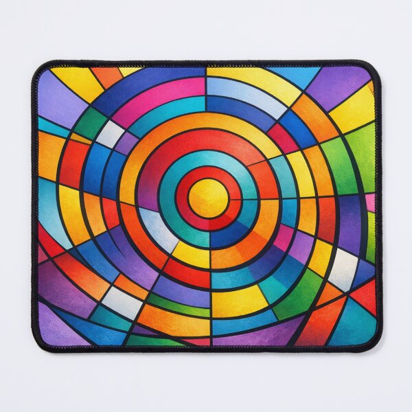 Item preview, Radiant circular geometry unfolds colors designed and sold by Sigtrix.