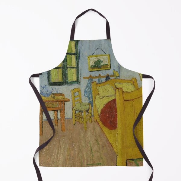 Item preview, The Bedroom by Vincent van Gogh: Post Impressionist Interior Fine Art Print designed and sold by artofuniverse.
