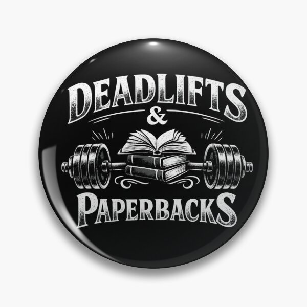 Item preview, Deadlifts & Paperbacks – Introvert Gym Rat Book Lover Aesthetic Design designed and sold by Ladys-Gents.