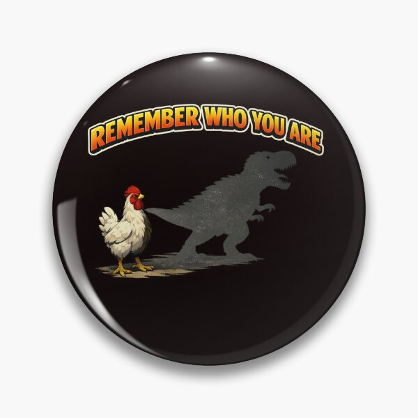 Item preview, Chicken Evolution – Remember Who You Are | Dino Shadow Art designed and sold by FrameFlow.